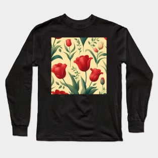 Tulip Flower Long Sleeve T-Shirt